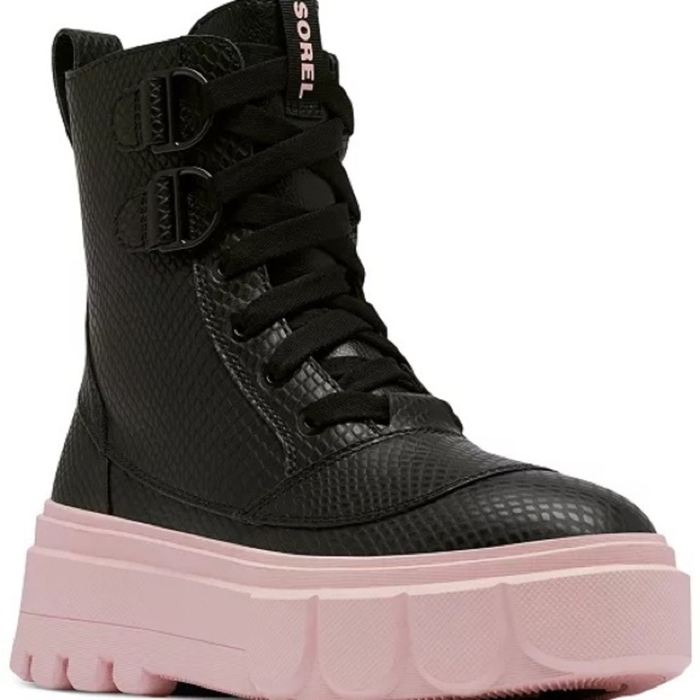 Sorel Women's Caribou Lace-Up WP Boots size 6 new H16N3 - Picture 2 of 8